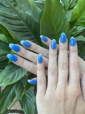 Ombre blue