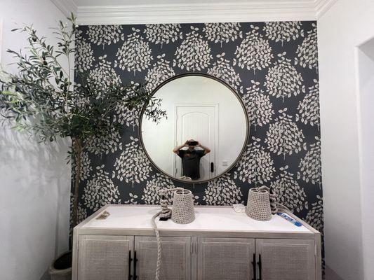 Mirror Installation in Encinitas.