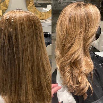 Best blonde Color in Austin... Color service performed by Jamie Kalina.