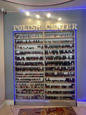 Nail colors galore