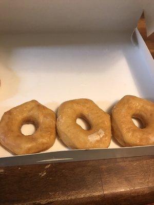 Delicious glaze donuts: 3rd dozen this week