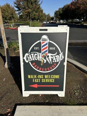 Barbershop sign