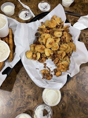 Fried pickles