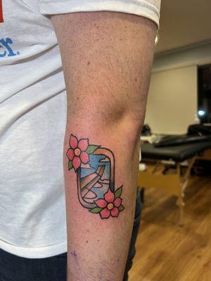 American traditional small tattoo