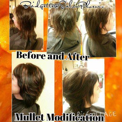 It's challenging, growing out a mullet.  We can help!