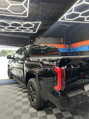 2025 Toyota Tundra Platinum in For Elite Nano Ceramic Window Tint Package including Windshield in 70% VLT