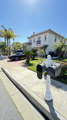 Mailbox installation