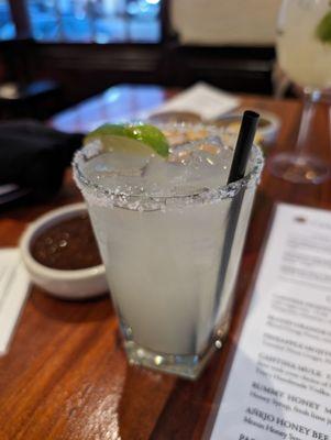 Actually this is a really good margarita called Casa Rita on the menu.