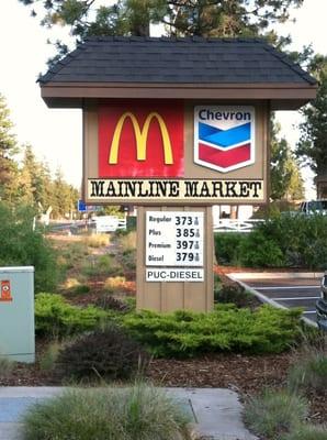 Chevron / McDonalds