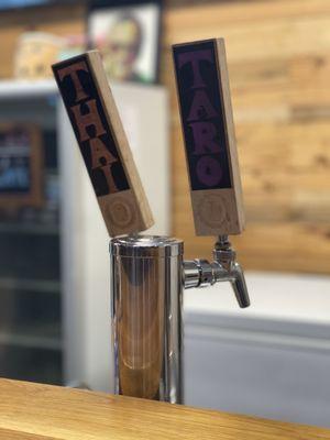 Thai and taro on tap