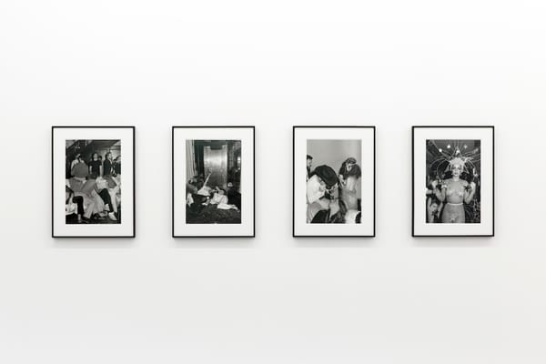 Samples of B&W photos in exhibtion.