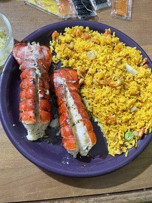 94. Lobster Fried Rice ( lobster tails, not included)