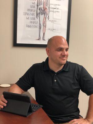 Doctor of Chiropractic, Chris Sanchez