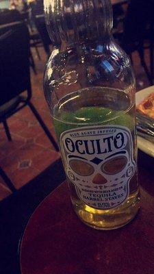 Oculto beer! Beer with Blue Agave