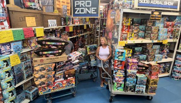 Pro Zone Customers love FIREWORKS only at Caseys Fireworks