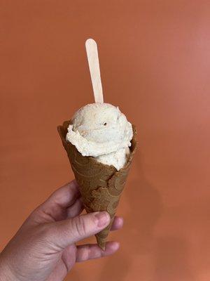 Bananas foster gelato