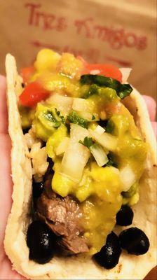 Grilled Skirt Steak Taco