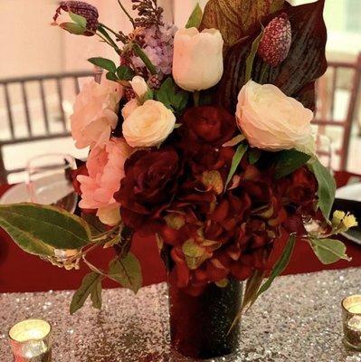 Figxation Fall Wedding Theme Centerpiece Collection.