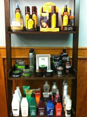 Products from Argon Oil, Redken, American Crew, Moroccan Oil & etc.