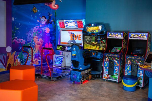 What kid doesn't love Arcade Games? Smile Magic is happy to offer kid-friendly games for families as they wait for their appointment.