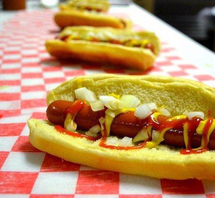 Hot Dogs and Coney Dogs available from open-close every day!