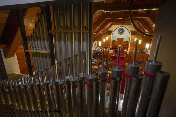 New Organ Chamber and Altar Design for Calvary Presbyterian Church