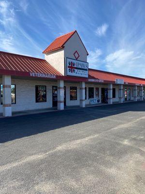 Vet office store front