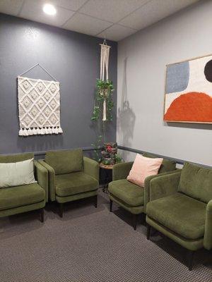 Cozy waiting room