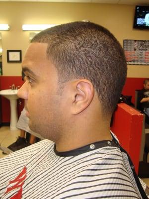 Light Taper with Natural Side Burns