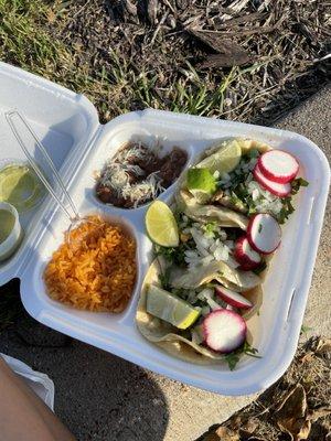 Street taco combo