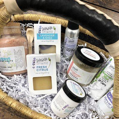 Bath and body products locally made