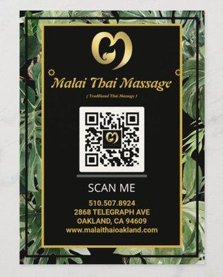 Malai Thai Massage Oakland