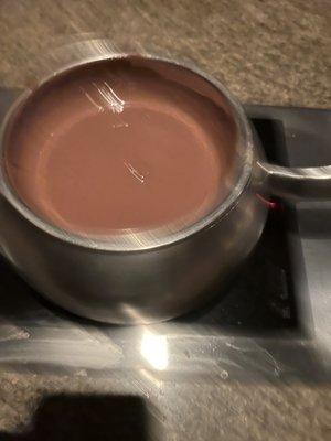 Pure Chocolate Fondue