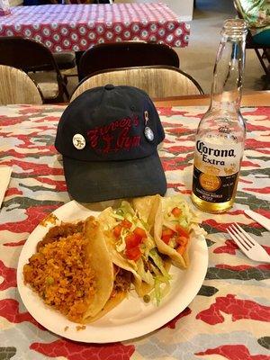 Special Taco Tuesday. 3 Tacos beans & Rice Only $5.00