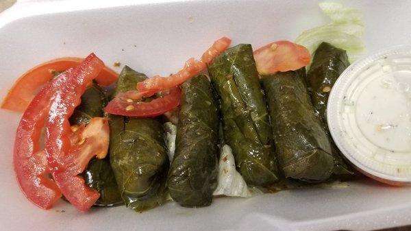 Grape leaves