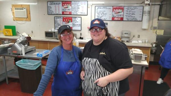 Mary, left and Lindsey of Margies Deli.