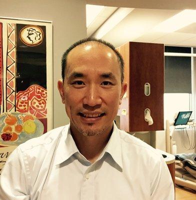 Dr. Arnold Cho DDS. Our caring and talented Dentist. Here to keep your smile healthy and beautiful!