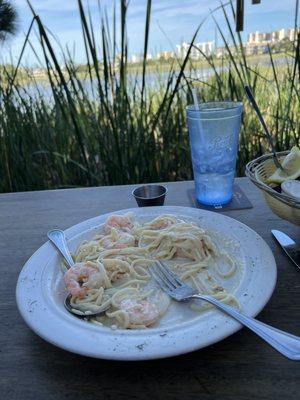 Shrimp pasta