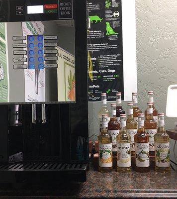 Our CBD coffee kiosk