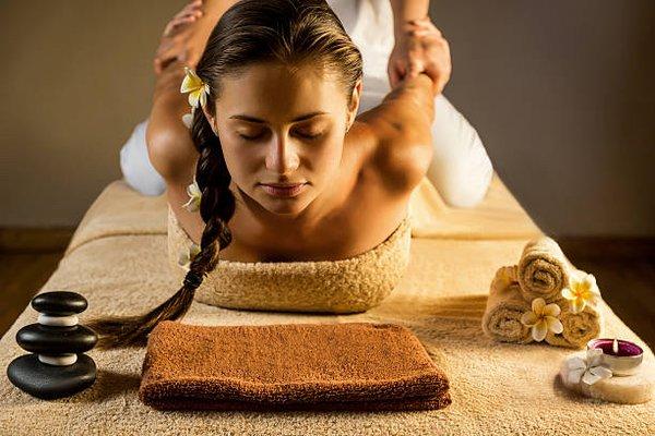 Thai massage is very relaxing and effective for aches pains and stress .