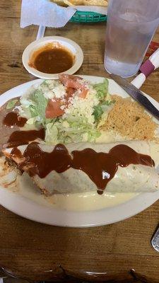 Steak burrito