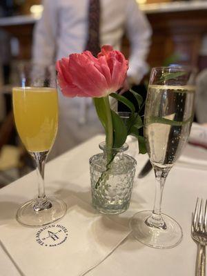 Mimosa n proseco