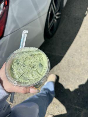 Iced Matcha latte