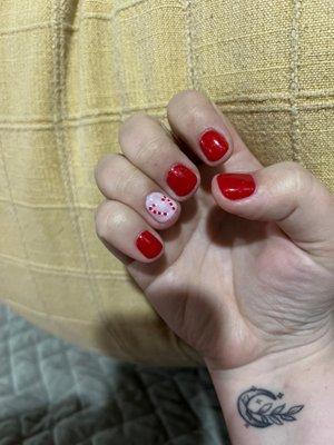 Christmas nails from Amy at the Glssry!