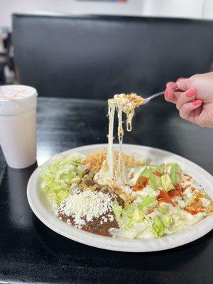 Enchiladas Verdes