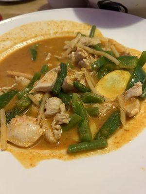 Red Curry with chicken