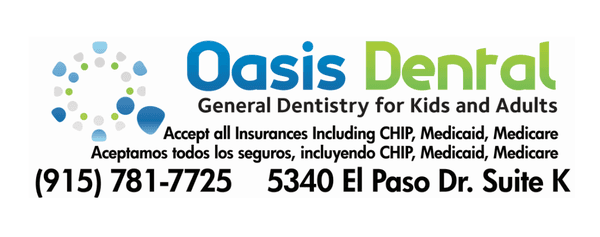 Oasis Dental, El Paso provides quality dental care to patients at an affordable rate for the entire family.