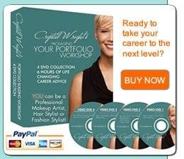 Crystal Wright's Packaging Your Portfolio Workshop on 4-DVD's. 6.5 hours of education.