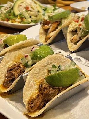 Pork tacos