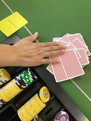 Learn to deal poker in 2 weeks!